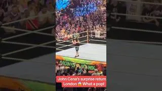Miniature : John Cena’s surprise return! #johncena #wwe #wrestlemania #pop #summerslam