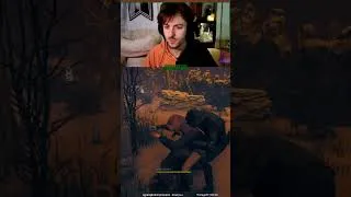 Miniature : Léon qu'est que tu fais ? 👀 #gaming #twitch #drôle #funnyvideos #dbd