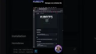 Miniature : KUBECFG - Managez vos contexts kubernetes sans kubectx :)