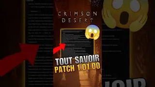 Miniature : TOUT SAVOIR SUR LE PATCH 1.01.00 DE CRIMSON DESERT : MONTURE LÉGENDAIRE, PS5, CONFORT DE JEU, ETC...