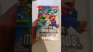 Miniature : jeux concours super mario a gagner. #mario #mariowonder #switch #concours