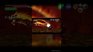Miniature : Volvagia fight🐉#zelda #zeldaoot #n64 #nintendo