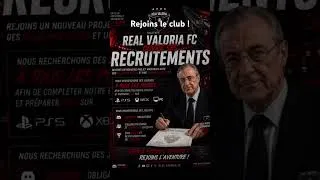 Miniature : Rejoins le club si tu es ambitieux ! #clubpro #proclubs #fc26