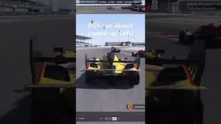 Miniature : POV : Un départ normal sur LMU #lemansultimate #simracing #hypercar #ferrari