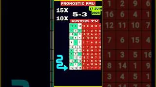 Miniature : PRONOSTIC PMU QUINTÉ+ MERCREDI 17 Juin 2026 SHORTS #