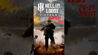 Miniature : L'ENFER DU VIETNAM ARRIVE SUR HELL LET LOOSE ! 🌴🔥 #hellletloose  #gaming  #shorts