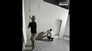 Miniature : XSTONE Wall Installation | Flexible Stone Surface