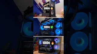 Miniature : Tu prends quel PC Gamer ? 1000€ vs 2000€ vs 3000€ 🤔
