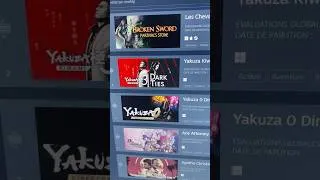 Miniature : Je fais mon fanboy et je précommande Yakuza Kiwami 3/Dark Ties ! #yakuzakiwami3 #darkties #france