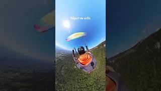 Miniature : Dépoussiérage de l’aile et surtout du bonhomme au Semnoz🪂 #parapente #paragliding #insta360