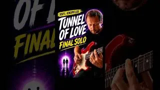 Miniature : Tunnel Of Love FINAL SOLO 🎸 100% Knopfler Style | Dire Straits Guitar Lesson