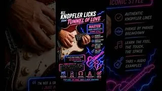 Miniature : Tunnel Of Love Knopfler Licks🎸 | Dire Straits Guitar Lesson