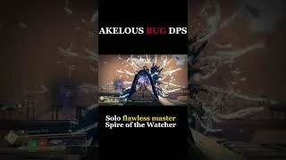 Miniature : CRAZY AKELOUS BUG DPS  #destiny2