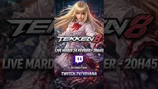 Miniature : venez nombreux #gaming #tekken8 #notrage #twitchstreamer