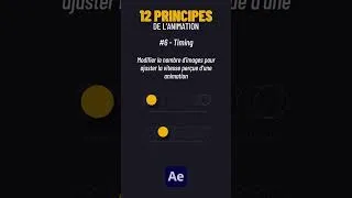Miniature : 12 Principes de l'animation - #6  -Timing