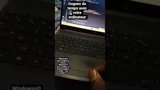 Miniature : gagnez du temps quand vous utilisez votre ordi, #pc #informatique #raccourcis #clavier #shortvideo