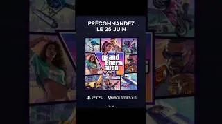 Miniature : les précommande du Gta6 disponible le 25juin officiel 💯🔥😱#gta6 #rockstargames