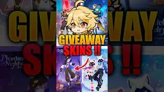 Miniature : Je vous offre un skin de votre choix sur Genshin Impact ! #genshinimpact #hoyocreators