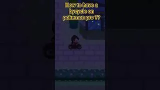 Miniature : how to have à Bike on  #pokemon