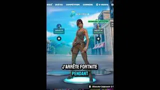 Miniature : J'arrête Fortnite pendant 24h 😱#fortniteshorts #fortnite #fortniteclips #fortnitebattleroyale