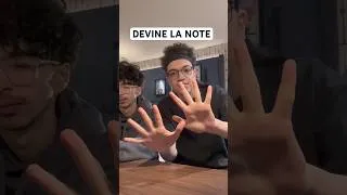 Miniature : devine la note avec @jusorangebsfr