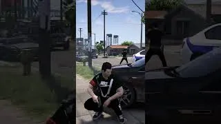 Miniature : La bac se fait tirer dessus par un gang - LSPDFR #lspdfr #roleplay