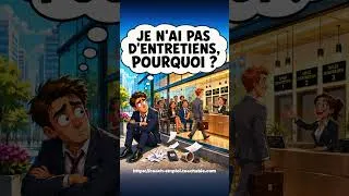 Miniature : Je n'ai pas d'entretiens d'embauche, pourquoi ? 3 raisons, par Yves Gautier, Coach Emploi