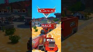 Miniature : J'ai build Mack de "Cars" #minecraft #disney #movie #shorts #radiatorsprings
