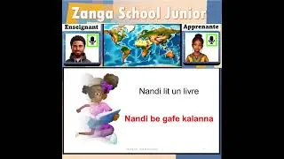 Miniature : Extrait Séance Apprendre Bambara Dioula Malinké pour les enfants de 6 à 10 ans | Zanga School Junior