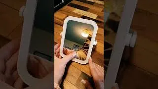 Miniature : Famihomii Miroir grossissant, Miroir grossissant rechargeable chic, pratique et ultra confortable au