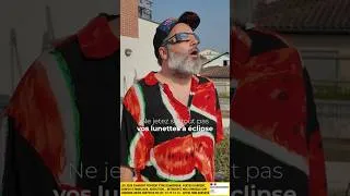 Miniature : NE JETEZ PAS VOS LUNETTES POUR REGARDER l'ECLIPSE !!!!  #eclipse  #poker #pokeronline