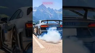 Miniature : AUDI R8 V10 🔥Cinematic 4K 🎥 #audir8 #carculture #audi #v10