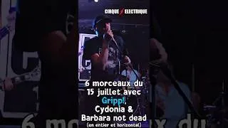 Miniature : 6 titres de plus avec le concert de Gripp!, Cydonia et Barbara Not Dead le 06/07/2026