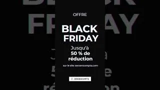 Miniature : Black Friday 2025 sur le site zeroencompta.com.