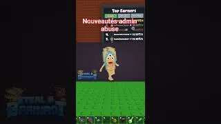Miniature : Nouveautés admin abuse #nouveauté #adminabuse #sab #stealabrainrot #pourtoi #shorts #roblox