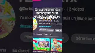Miniature : 1k abos plz pour 2026🙏🙏🙏 #fortnite #shorts #1k #abonnetoi