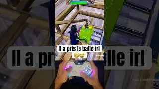 Miniature : Il a pris la balle irl #fortnite