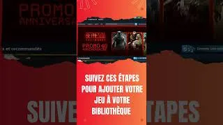 Miniature : Comment avoir n’importe quelle jeux gratuitement #tutorial #steam #shorts #astuce #jeux #pc