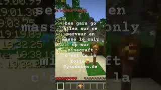 Miniature : ONLY Up sur MINECRAFT C'EST POSSIBLE🤾‍♂️ ? CYTOOXIEN.DE #minecraft #cytooxien #onlyup #gaming #jump