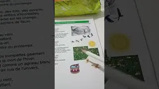 Miniature : Poème.À la rencontre du printemps.Maurice Carême