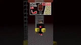 Miniature : Tuto ferme à or sur Minecraft 1.21.10 #minecraft #tutorial #gaming #minecrafttutorial