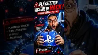 Miniature : 🚨 PLAYSTATION VICTIME D’UN HACK ! PSN EN DANGER SUR PS5 & PS4 #PSN