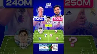 Miniature : Qui aura le MEILLEUR TRIO OFFENSIF Algérie - Argentine ? Ft. @beINSPORTSFrance #footballshorts
