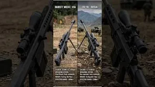 Miniature : Barrett M82 vs OSV-96 : Quel fusil de précision domine en 2026 ? #2026 #histoire #guerrefroide