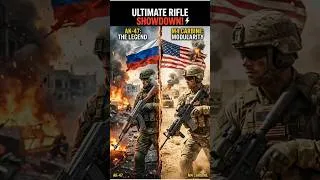 Miniature : AK-47 🇷🇺 vs M4 Carbine 🇺🇸 : Quelle arme domine en 2026 ? #2026 #histoire #guerrefroide