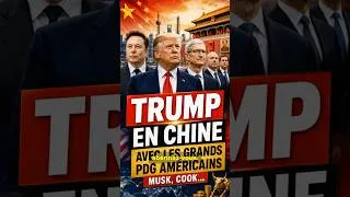 Miniature : 🇺🇸 🇨🇳 Trump arrive à Pékin avec les géants américains pour rencontrer Xi Jinping