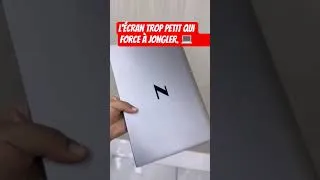 Miniature : L'écran trop petit qui force à jongler entre les fenêtres (multi-tâches inefficace). #laptop #pc